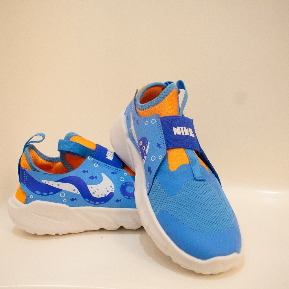 Nike FLEX RUNNER 2 LIL PS 'OCTOPUS' Size 3Youth